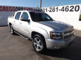 Sheer Silver Metallic Chevrolet Avalanche in 2010