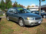 2002 Wintergreen Metallic Subaru Outback Wagon #72597991