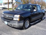 2005 Black Chevrolet Silverado 1500 LS Crew Cab #72597444