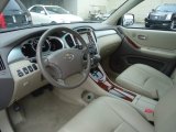 2007 Toyota Highlander Hybrid Limited 4WD Ivory Beige Interior