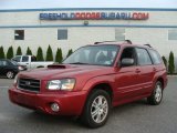 2005 Cayenne Red Pearl Subaru Forester 2.5 XT #72598161