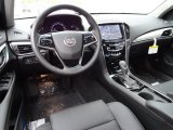 2013 Cadillac ATS 3.6L Luxury Jet Black/Jet Black Accents Interior
