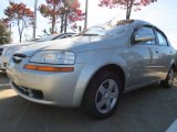 2005 Galaxy Silver Metallic Chevrolet Aveo LS Sedan #72598033