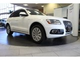 Arctic Silver Metallic Audi Q5 in 2013