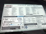 2013 GMC Yukon XL Denali AWD Window Sticker