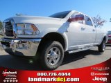2012 Bright White Dodge Ram 2500 HD Laramie Limited Crew Cab 4x4 #72656616