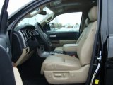 2012 Toyota Tundra Limited Double Cab 4x4 Sand Beige Interior