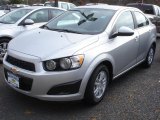 2013 Silver Ice Metallic Chevrolet Sonic LT Sedan #72656361