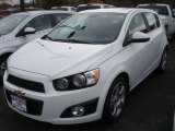 2013 Summit White Chevrolet Sonic LTZ Hatch #72656357