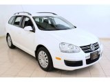 2009 Candy White Volkswagen Jetta S SportWagen #72656952