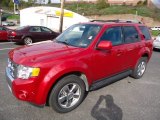 Sangria Red Metallic Ford Escape in 2011