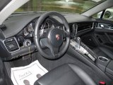 2012 Porsche Panamera 4 Black Interior