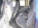 2001 GMC Sonoma SLS Crew Cab 4x4 Rear Seat