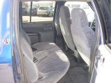 2001 GMC Sonoma SLS Crew Cab 4x4 Rear Seat