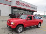 Torch Red Ford Ranger in 2007