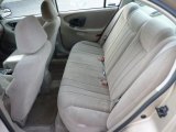 2001 Chevrolet Malibu Sedan Rear Seat