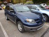 Royal Blue Pearl Mitsubishi Outlander in 2003