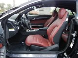 2013 Mercedes-Benz E 350 Coupe Red/Black Interior