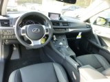 2013 Lexus CT 200h Hybrid Premium Black Interior