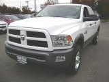 2012 Bright White Dodge Ram 2500 HD SLT Outdoorsman Crew Cab 4x4 #72656405