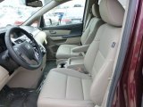 2013 Honda Odyssey Touring Beige Interior