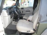 2006 Jeep Wrangler Sport 4x4 Khaki Interior