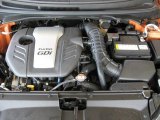 2013 Hyundai Veloster Turbo 1.6 Liter Turbocharged DOHC 16-Valve Dual-CVVT 4 Cylinder Engine