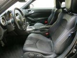 2009 Nissan 370Z Coupe Black Leather Interior