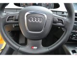 2010 Audi S4 3.0 quattro Sedan Steering Wheel