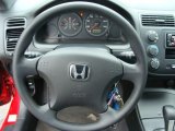 2005 Honda Civic Value Package Coupe Steering Wheel