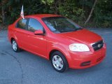 Victory Red Chevrolet Aveo in 2011