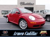 2008 Salsa Red Volkswagen New Beetle SE Coupe #72705642