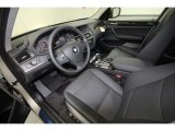 2013 BMW X3 xDrive 28i Black Interior