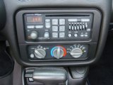 2002 Pontiac Firebird Trans Am Convertible Controls