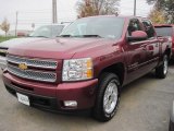 Deep Ruby Metallic Chevrolet Silverado 1500 in 2013