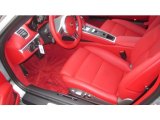 2013 Porsche Boxster S Carrera Red Natural Leather Interior