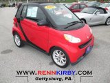 2009 Rally Red Smart fortwo passion cabriolet #72706186