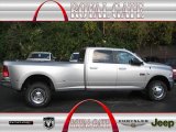 2012 Bright Silver Metallic Dodge Ram 3500 HD Lone Star Crew Cab 4x4 Dually #72766736