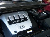 2005 Hyundai Tucson LX V6 2.7 Liter DOHC 24 Valve V6 Engine