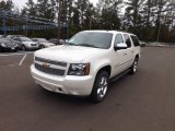 2013 White Diamond Tricoat Chevrolet Suburban LTZ #72766622