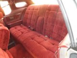 1975 Lincoln Continental Mark IV Rear Seat