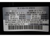 2010 CX-9 Color Code for Brilliant Black - Color Code: A3F