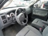 2007 Dodge Dakota ST Quad Cab 4x4 Medium Slate Gray Interior