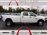 2012 Bright White Dodge Ram 3500 HD ST Crew Cab 4x4 Dually #72826878