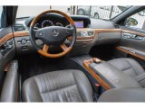 2007 Mercedes-Benz S 600 Sedan designo Corteccia Grey Interior