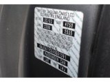 2004 XJ Color Code for Quartz Metallic - Color Code: LHK