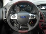 2012 Ford Focus SE Sport Sedan Steering Wheel