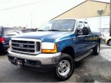 2001 Ford F250 Super Duty XLT SuperCab 4x4 Front 3/4 View