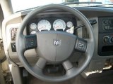 2005 Dodge Ram 1500 SLT Quad Cab Steering Wheel