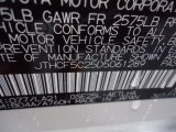 2013 IS Color Code for Starfire White Pearl - Color Code: 077